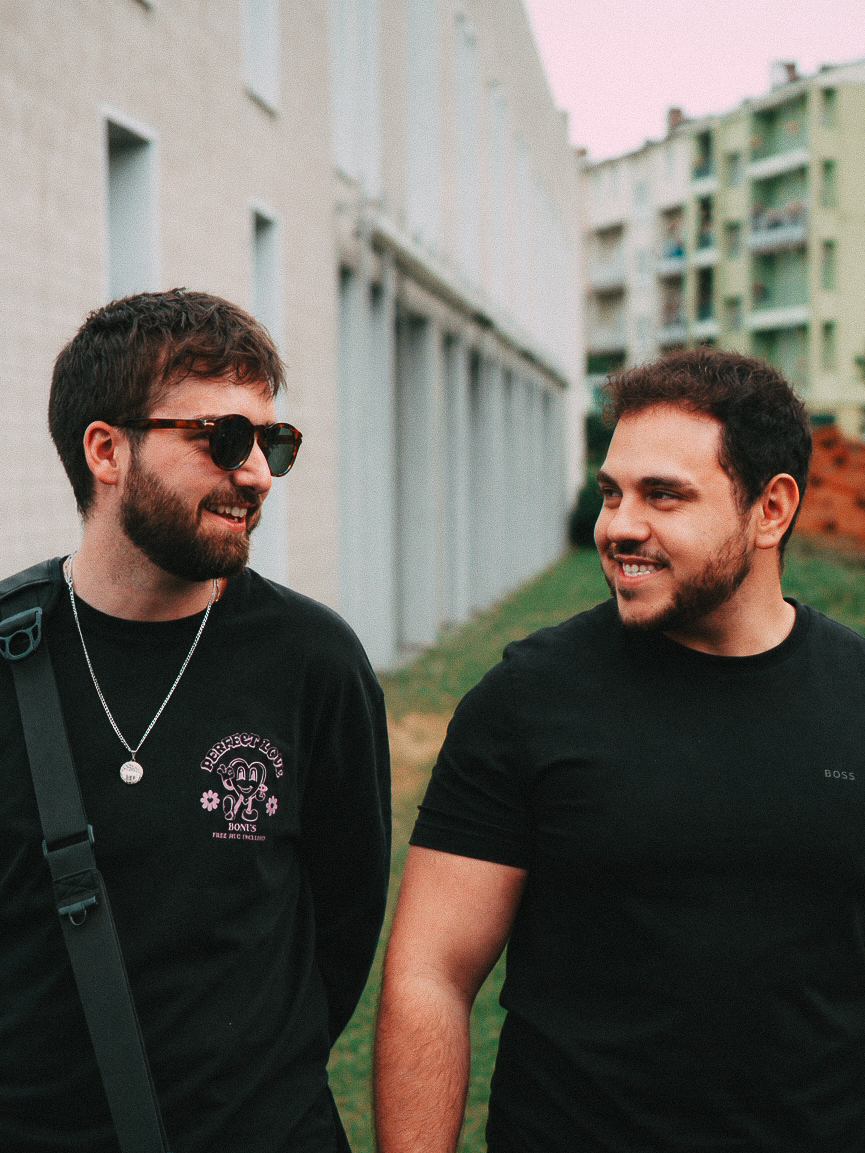 Tim Wagner und Angelo Gaudio